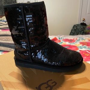 Black Sequins UGG boots!